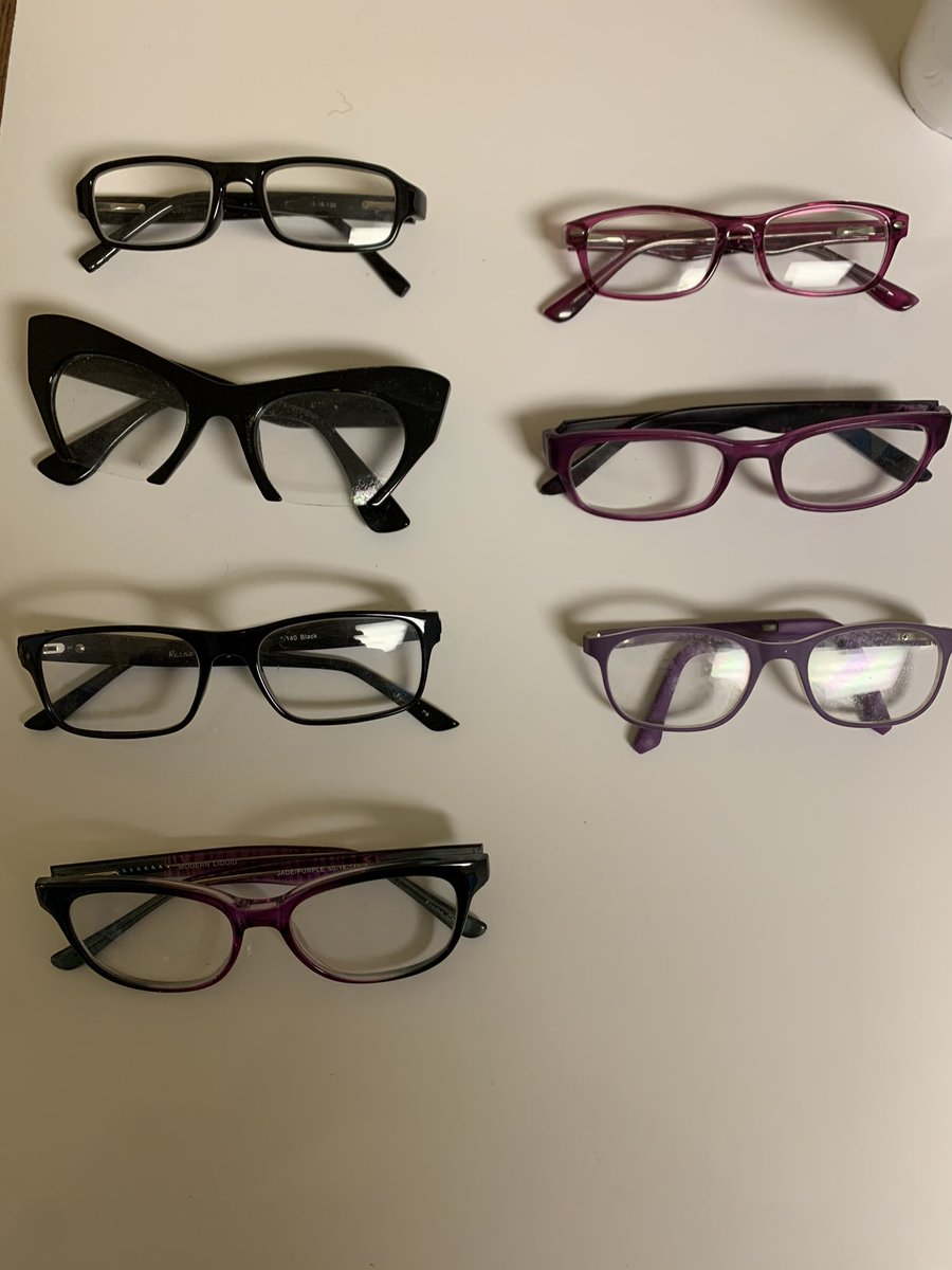 Missing some glasses?  These are in our Lost and Found.