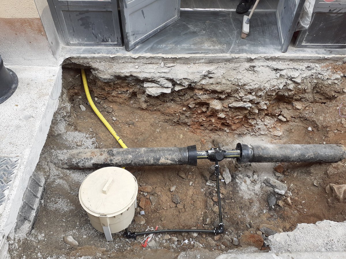 Coupe tube longitudinal , création de branchement et reprise cuivre en pénétration. 
#professionnalismegazier
#transmissiondusavoir 
#legazcestlavenir