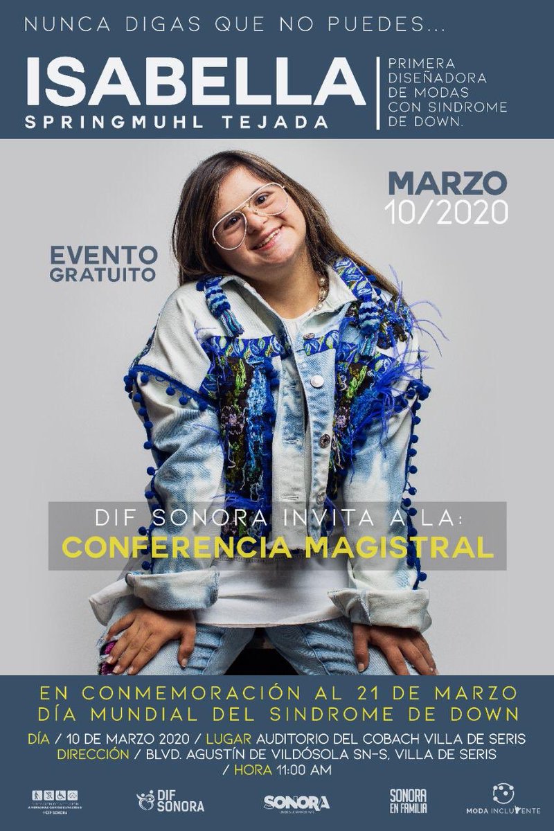 annettcastro's tweet photo. : me encanta ser parte de este proyecto y recibir a mi hermosa diseñadora #IsabellaSpringmuhl para presentar conferencia en mi #Hermosillo / hoy, 11am organizado por @DIFSonora https://t.co/XdQhSqFd4N