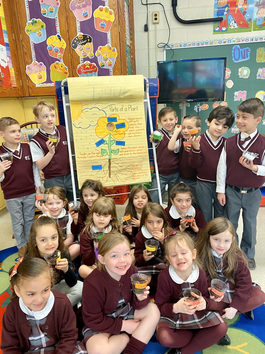 SetonMother's tweet photo. KA has been learning all about Living and Non-Living things...their characteristics, their needs and their LifeCycles. 
We planted Shamrocks and are starting our Butterfly unit. #Kacrew #journalingobservations #lifescience #HolyTrinity☘️ https://t.co/UcYN4gmRQd