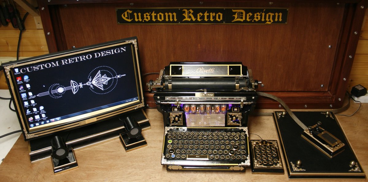 DavidAskem's tweet photo. Custom creations
#steampunk
#artdeco https://t.co/U309dn430N