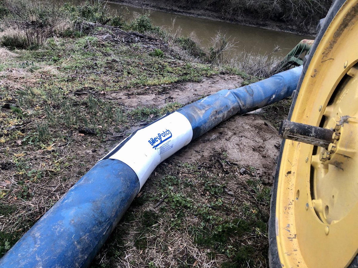 SMatthewsfarms's tweet photo. Patch hold tight, on a tough application. #reservoirtime https://t.co/9nFCUSDHJY