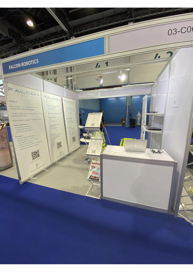 Falconroboticsx's tweet image. And that’s a wrap! Thank you to #UMEX2020 for an action-packed event in #AbuDhabi last month.
We enjoyed meeting delegates from around the world and discussing the future of drone technology.
info@falconrobotics.ae
#robotics #innovation #drones #uae #falconrobotics