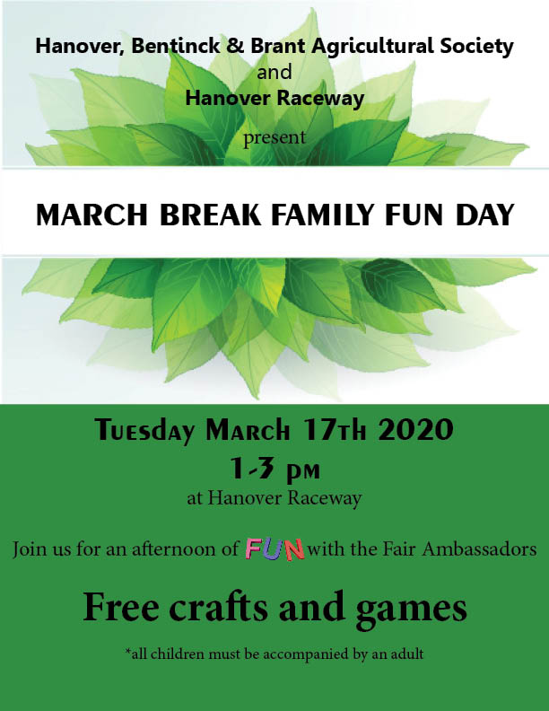 March Break is just around the corner! We are hosting a FREE Family Fun Day event here next Tuesday, March 17th.

Spread the word and we hope to see you here! #familyfun #marchbreak