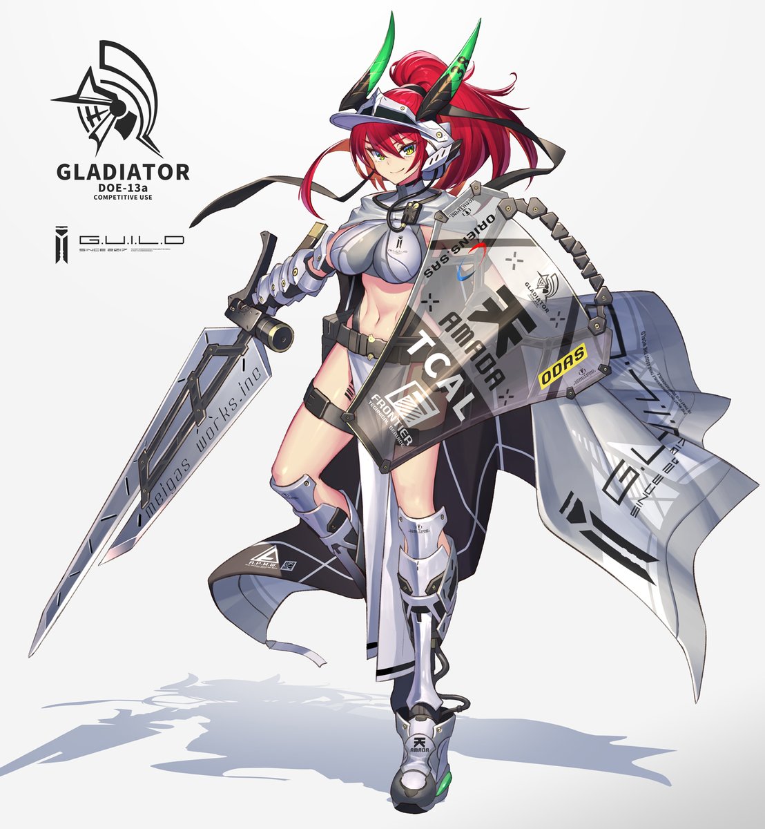「剣闘士 」|ナダレさんのイラスト