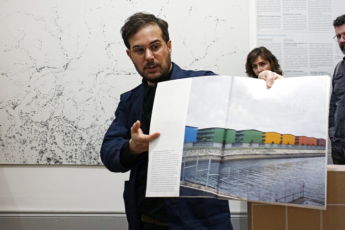 S_AM_Basel's tweet photo. The last week of our 'Under the Radar' exhibition has begun and therewith also the last chance for a guided tour this Thursday, March 12, 6PM. #ArchitectureofTerritory #UndertheRadarSAM https://t.co/eEXshTFbSD
