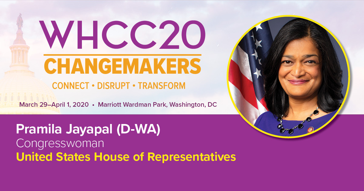 World Health Care Congress (@whccevents) on Twitter photo Congresswoman <a href="/RepJayapal/">Rep. Pramila Jayapal</a> joins the World Health Care Congress faculty. She's worked extensively on healthcare issues as lead sponsor of the Medicare for All bill in the House. She'll join her peers from the U.S. House of Representatives at #WHCC20 bit.ly/38A1iJl?utm_so… Congresswoman <a href="/RepJayapal/">Rep. Pramila Jayapal</a> joins the World Health Care Congress faculty. She's worked extensively on healthcare issues as lead sponsor of the Medicare for All bill in the House. She'll join her peers from the U.S. House of Representatives at #WHCC20 bit.ly/38A1iJl?utm_so…
