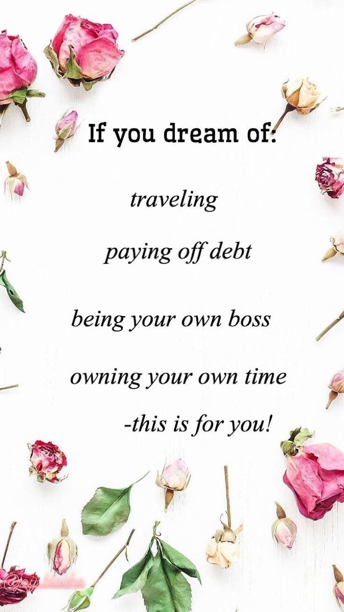 Peak_Infinity's tweet photo. 🌸 Contact me and let's chat 🌸

#beyourownboss
#businessopportunity
#7incomestreams https://t.co/BhVpY67ELZ