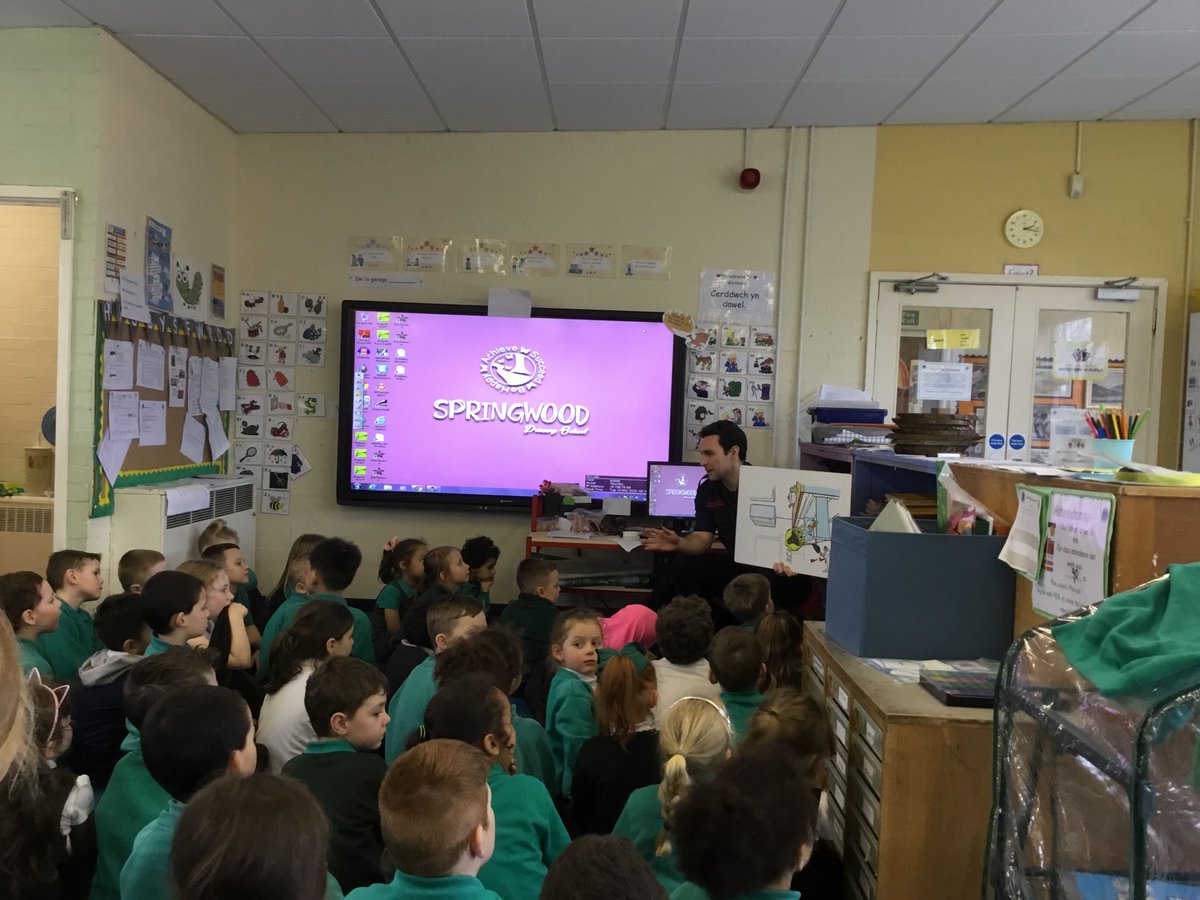 Springwood_Prm's tweet photo. We had a special visitor today #springpowis #springpse https://t.co/aLnT6U5XOK