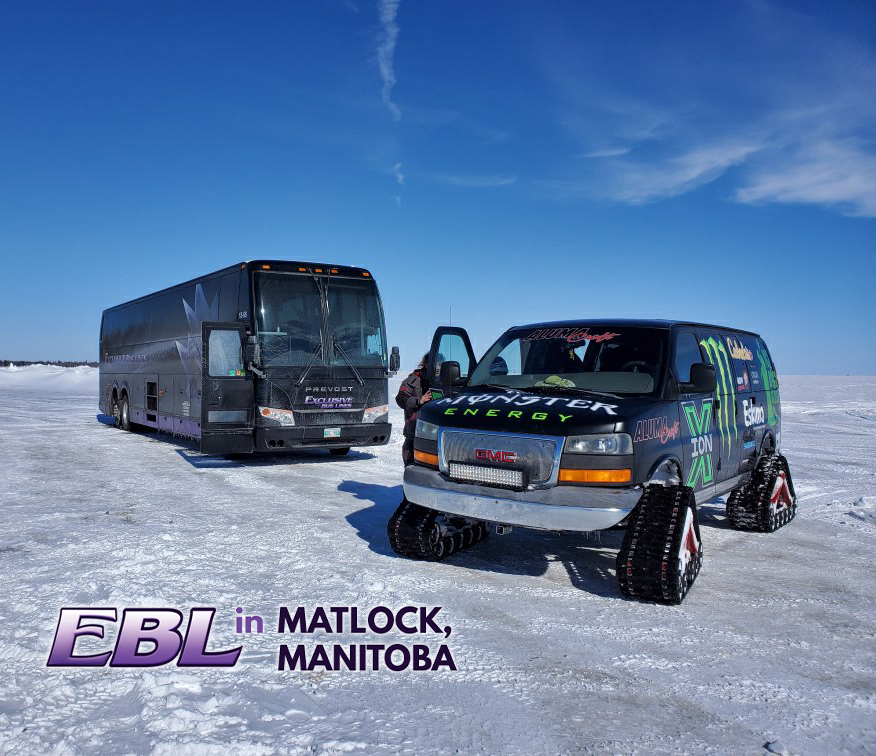 BookYourBus's tweet photo. When we say we'll get you where you need to go, we REALLY mean it! Our driver, Marcel, was recently in Matlock MB with the Mechanical Contractors Association of Manitoba (MCAM). They went ice fishing, and yes, that really is the bus on the ice!  #bustravel #mcam#bustraveller  ... https://t.co/GmhFQ52dxk