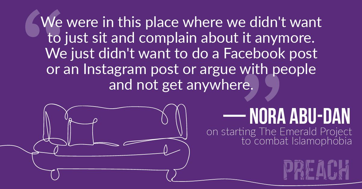 As kids, they saw their families investigated by the FBI after 9/11. They grew up to start a nonprofit that combats Islamophobia. Now they get invited to FBI offices to help train law enforcement. Hear the <a href="/emerald_project/">Emerald Project</a>'s co-founders on our latest ep: buff.ly/3cxUQpr