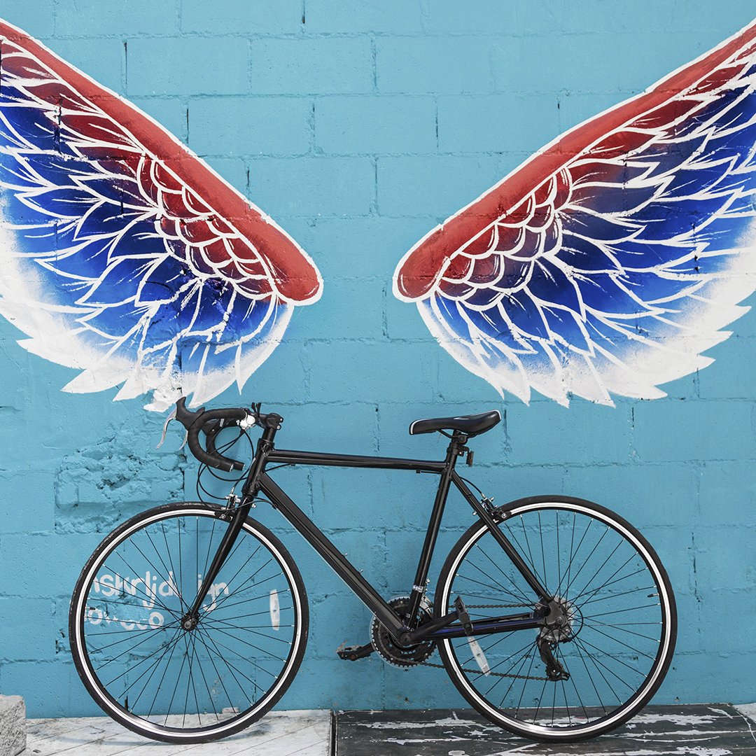 Grecobikes's tweet photo. Montar bicicleta y sentir como la brisa golpea tu rostro y te hace pensar que vuelas... 🚲☁️
.
#EstiloGrecoBikes #DalePedal #GrecoBikes #LoveBiike #ConFuerza #Bike https://t.co/FCP0tEO2kq
