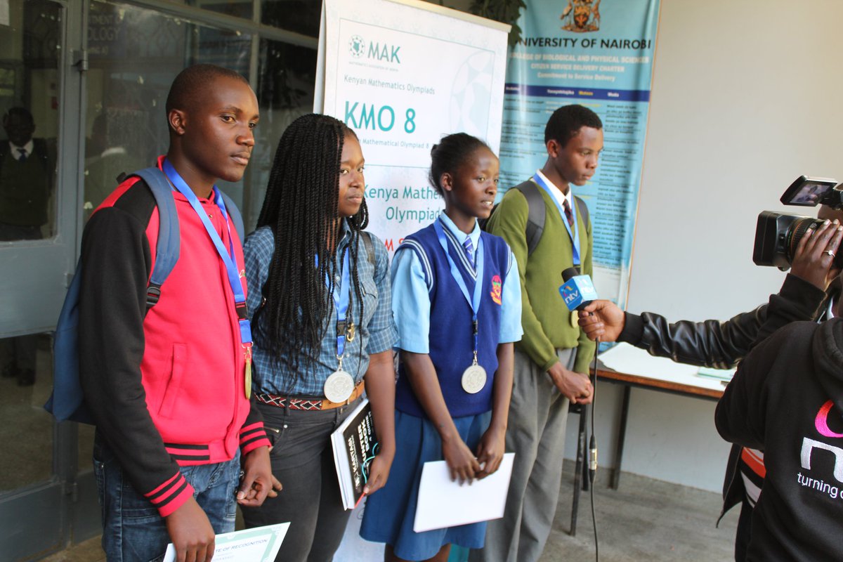 Over 100 high school students from across the country participated in the Kenya Mathematical Olympiad in 2018. Now KAPEK Kenyan Mathematical Olympiad, the competition is out on a search for the country's best and brightest in Mathematics who would represent us on the world stage.