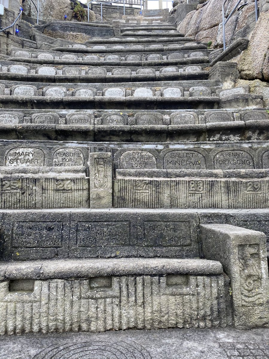PalmerKarl's tweet photo. Minack theatre Cornwall https://t.co/jCB90BRer9