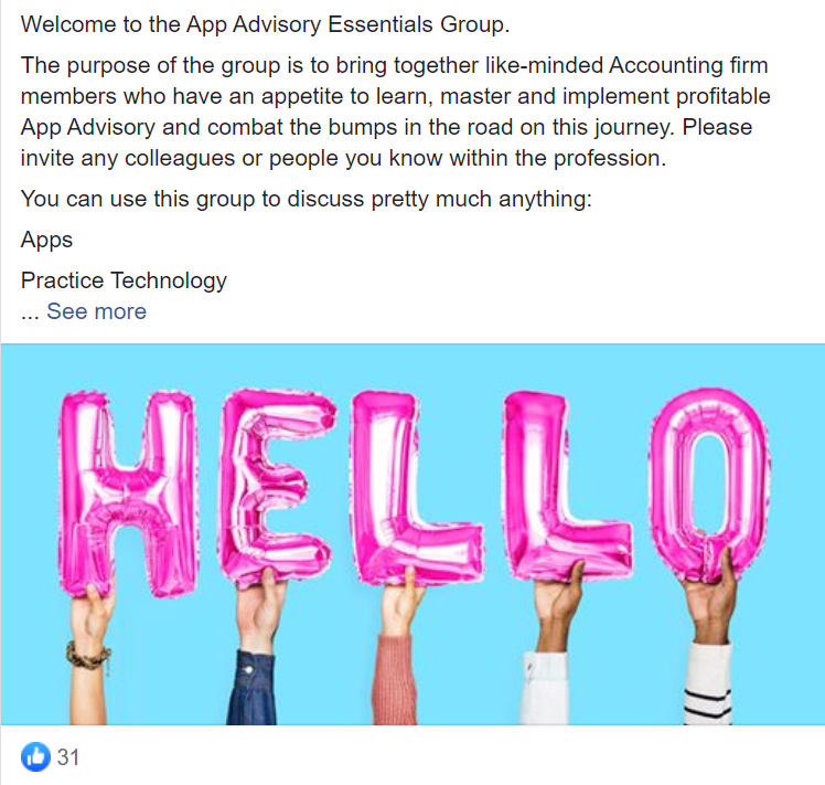 AppacusCom's tweet image. Are you in the group? Join nearly over 800 other #Accountants in our free Facebook Group discussing how to master and implement profitable App Advisory: facebook.com/groups/appadvi…