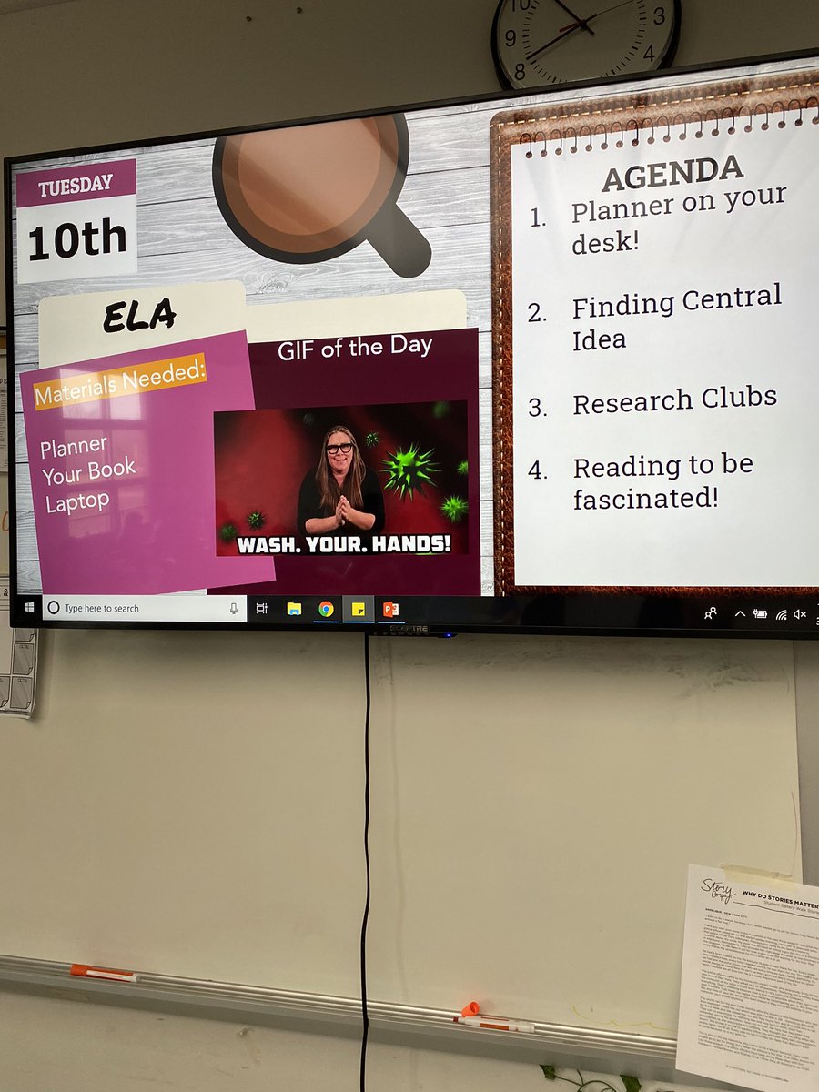 GHMSparker's tweet image. Started a GIF of the day on my daily agenda, the kids loved today’s!