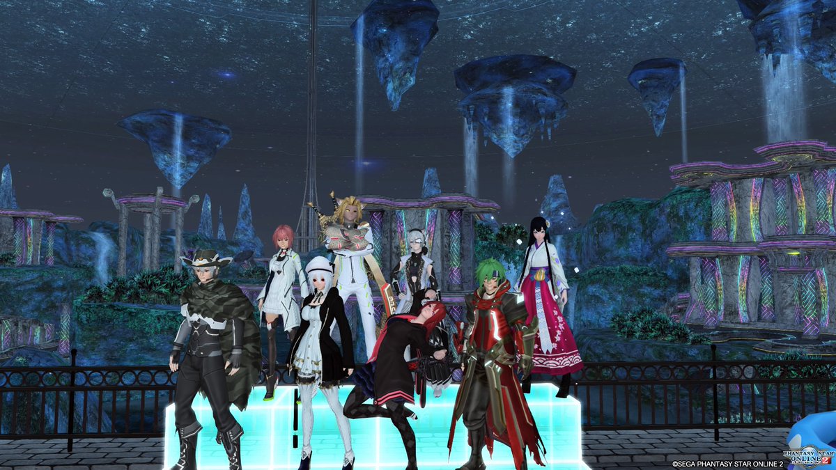Gin_MHandPSO2's tweet photo. #好きな画像を貼って4人指名していくリレー 
#メンテの日なのでSS貼る 
この四枚がお気に入り。特に一枚目。元8鯖出身で、10鯖にきて初めての出会いだからPSO2の中では一番の思い出。
指名はありません。 https://t.co/fYDIs7jDju