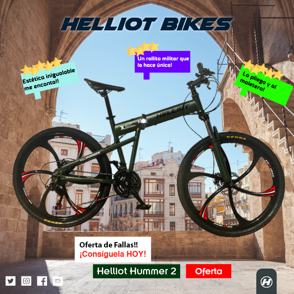 Entre tanta noticia del #coronavirus también hay hueco para un poco de deporte ¿no crees? Si te cierran el gym, súbete a la bici y quema todas las toxinas posibles!
La tienes de #oferta en ow.ly/8tsF50yHQ3P

#mountainbike #bicicletas #covid19