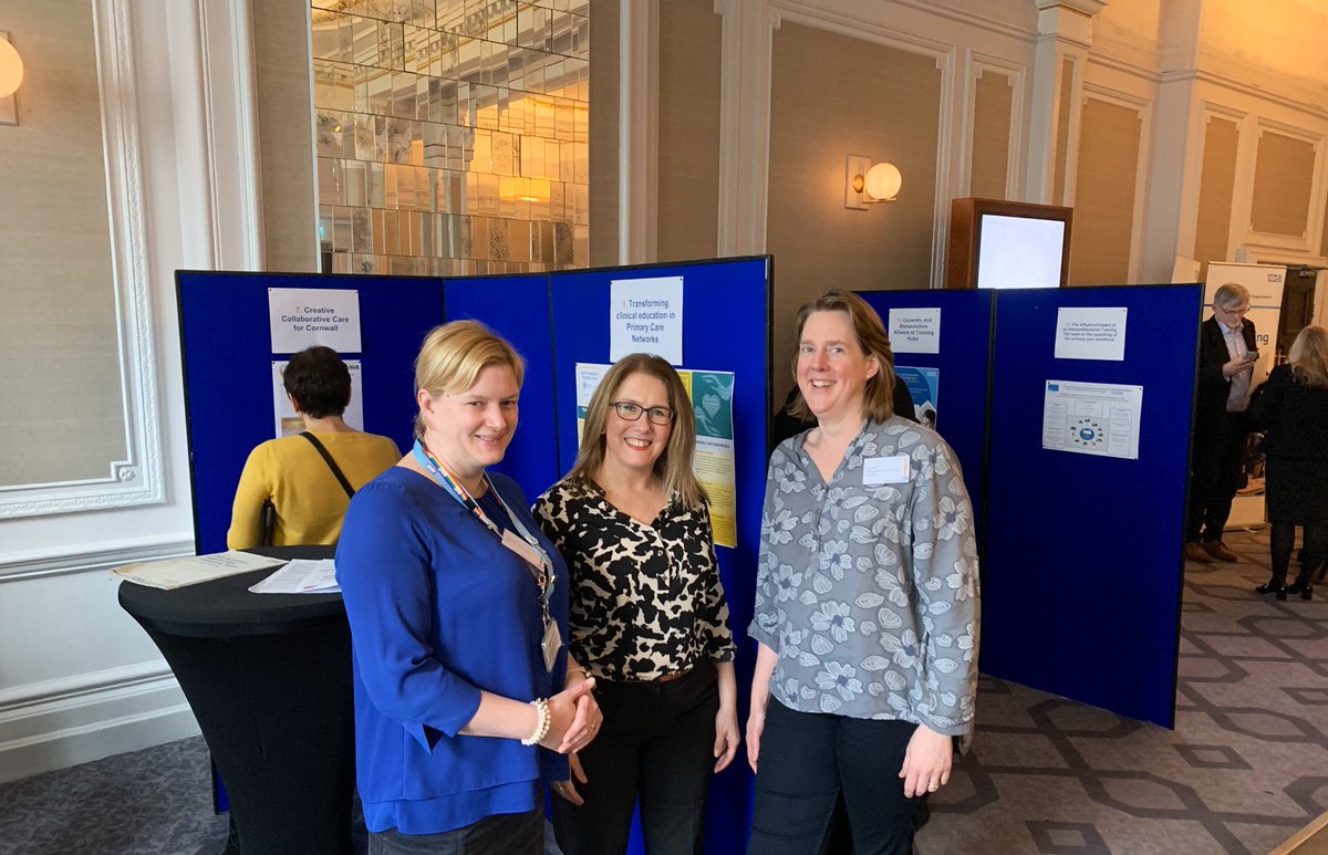 cptraininghub's tweet photo. CPTH and @NHS_HealthEdEng talking ideas at the National Training Hub Conference 2020 #realisingthepotential #TrainingHubs #Cptraininghub #workforceplanning #primarycare #generalpractice https://t.co/wDRQckXT67