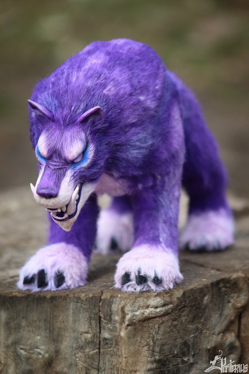 Panteriusa's tweet photo. 💜Gara💜
Height : 15 cm (6 inch)
Length: 29 cm (11,4 inch)
Width: 8 cm (3,1 inch)
You can try to win this toy on the Patreon until March 14.
#panterius #Gara #handmade #toy #polymerclay #warcraft #worldofwarcraft #pet #toys #wolf #purple #hunter #hunterpet #wolf #Werewolf #worgen https://t.co/UcQgJgPYx9