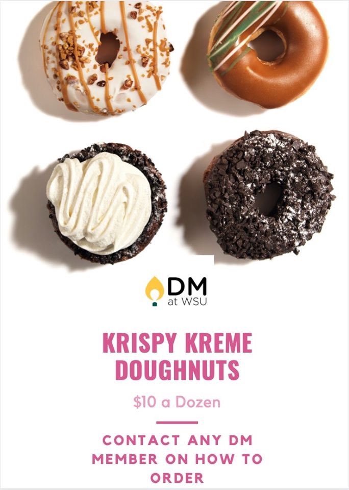 A Friendly Reminder 🗣

🚨 Share With Friends &amp; Family 🚨

Now through the 20th is our Krispy Kreme Fundraiser Presale❕
🍩
A dozen donuts for $10 🤤
🍩
We will be collecting money and submitting orders on the 3/23 and 3/24 . Orders will be ready for pickup 3/25.