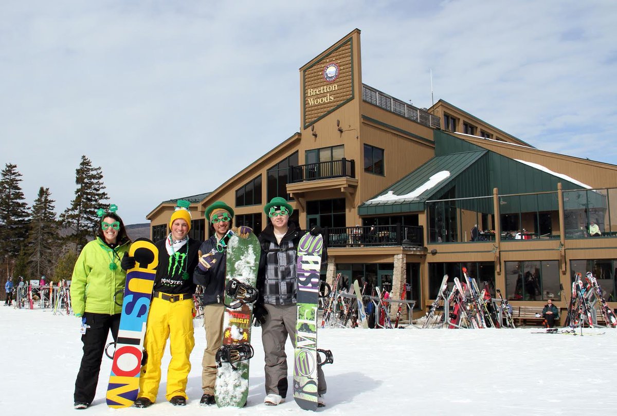One week from today on March 17: ST. PATTY'S DAY SPECIAL
Save some green with a friend...buy one adult Alpine or Nordic ticket at the regular rate and get a second same-day ticket for just $17. #dayatthewoods
