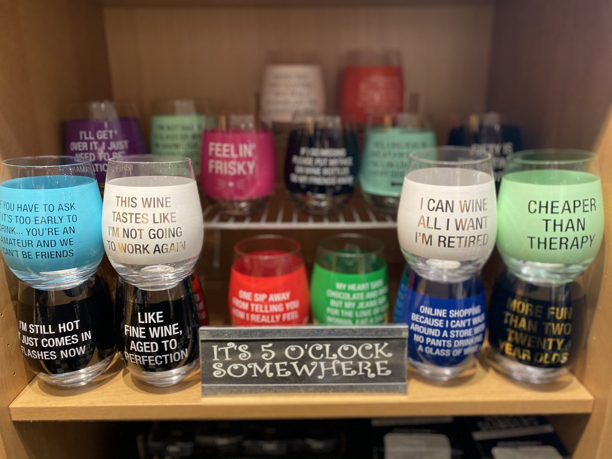 CALLING ALL WINE LOVERS 🍷🗣️ C2 is now your go-to place for all your wine glass needs! Featuring our steamless wine glasses with hilarious sayings, guaranteed to warm your heart ❣️