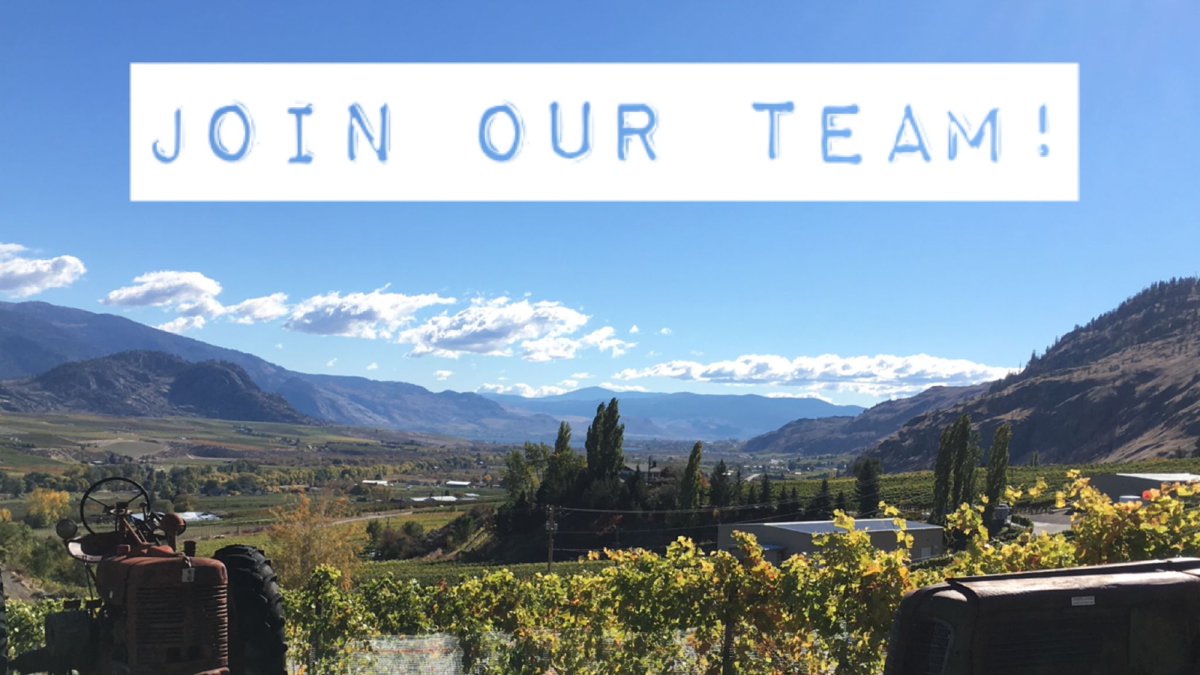 We are hiring! We have a great atmosphere where you will learn everything you always wanted to learn about wine and more!  Send your resume to winery@road13vineyards.com attn Pauline  #BCWine #uncorkthesun #oliverbc #osoyoos #summerjobs #customerservice #allaboutthedirt