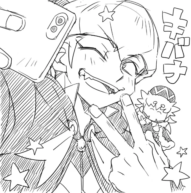 ?春のリク絵まつり?
39:ポケモン/キバナ
https://t.co/3UMxkR2eSU 