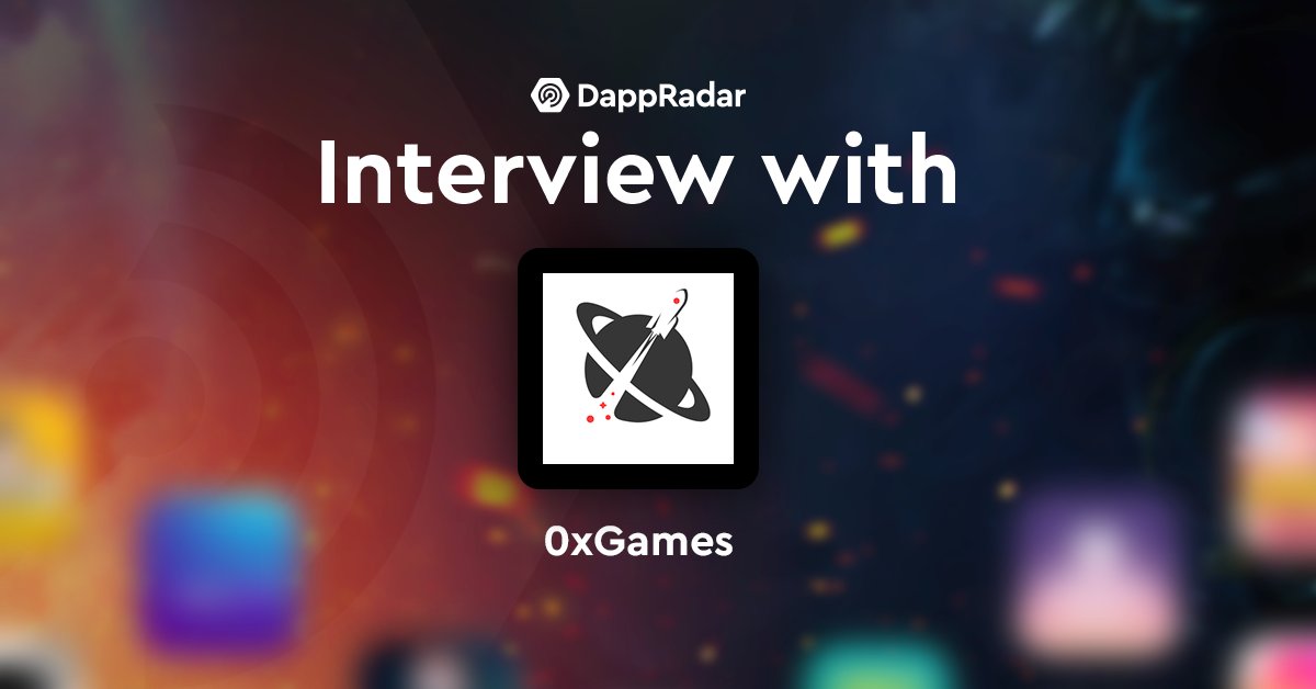We're talking with the #3 most popular #blockchain game on #Ethereum <a href="/0xUniverse/">0xUniverse</a>! 

"It's very important to build trust in this area. Trust with the community, be it your project’s community or the crypto one in general." - Alex Fedd, CMO, 0xGames. 

dappradar.com/blog/talking-b…