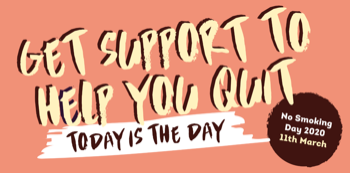 11th March is National No Smoking Day. Whatever your reason to quit, find the support that’s right for you at todayistheday.co.uk 
#NoSmokingDay2020