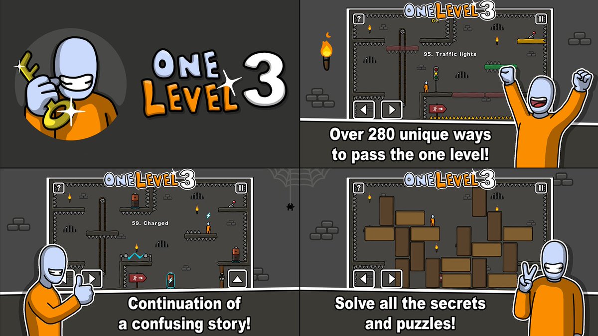 RTUStudio's tweet image. Pack1: Screenshots One Level 3: Stickman Jailbreak!
Google Play - play.google.com/store/apps/det…
App Store - apps.apple.com/app/one-level-…

#OneLevel3 #RTUStudio #gamedev #indiegame #indiedev #games #IndieGameDev #GooglePlay #Android #MobileGame #AndroidDev #screenshotsaturday #ios #appstore