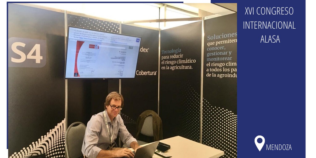S4Risk's tweet photo. ¡HOY! Encontranos en el espacio #AlasaTechLatam del XVI Congreso internacional #ALASA2020 
Nuevos Retos del #SeguroAgropecuario https://t.co/jyj7HIHflD