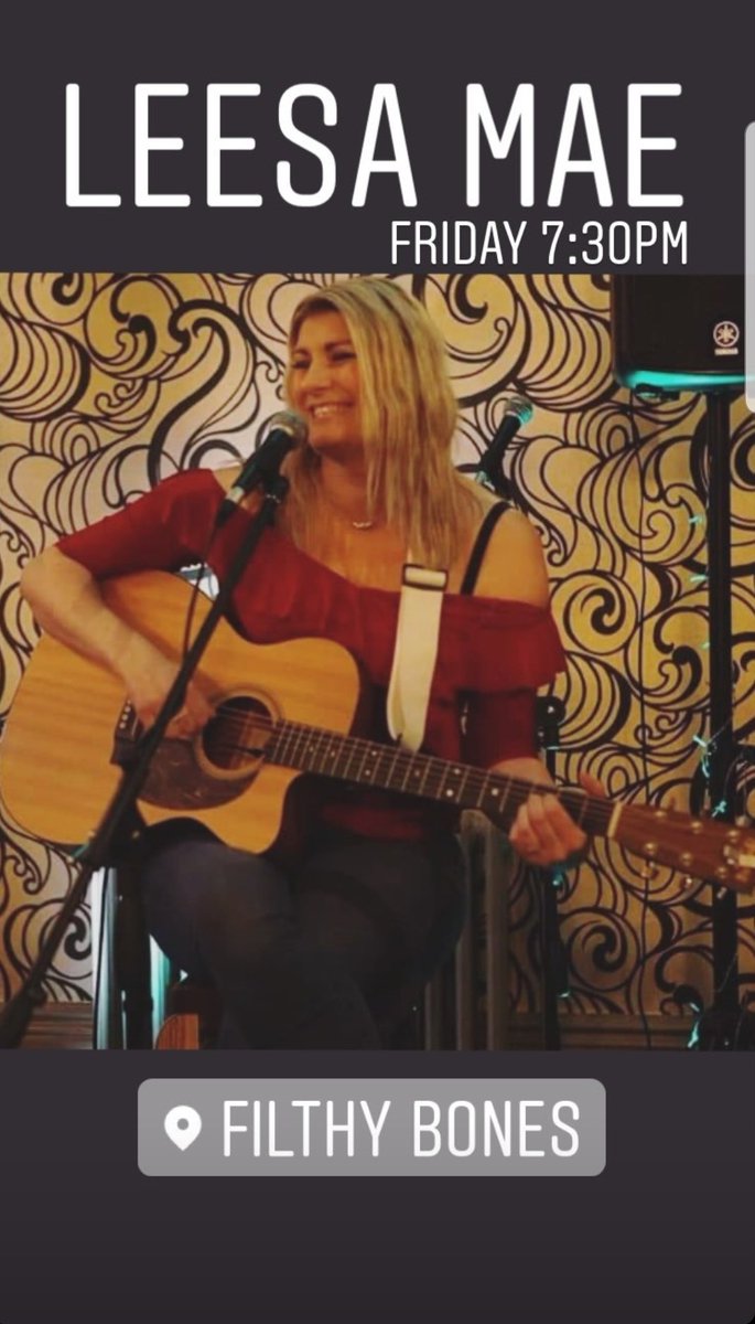 I'm playing a couple of gigs this weekend. 
Friday 13th <a href="/filthybones1/">filthybones</a> inside the church in Tynemouth. 
Sat 14th Masons Gin Bar &amp; Bistro, South Shields facebook.com/events/2488318…