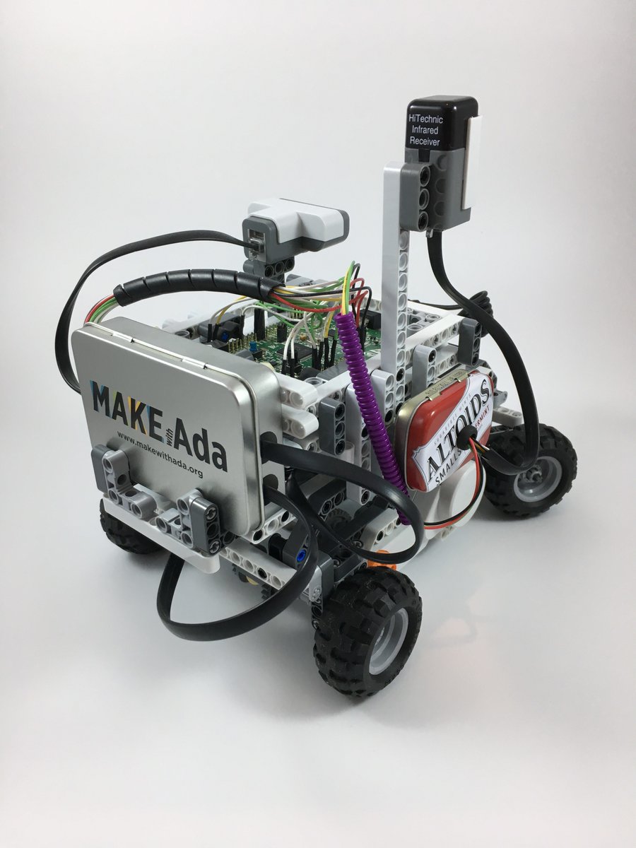 AdaCoreCompany's tweet image. Making a remote-controlled car in Ada and SPARK using @LEGO_Group NXT Mindstorms -blog.adacore.com/making-an-rc-c… #Adaprogramming #embeddedprogramming #MakewithAda