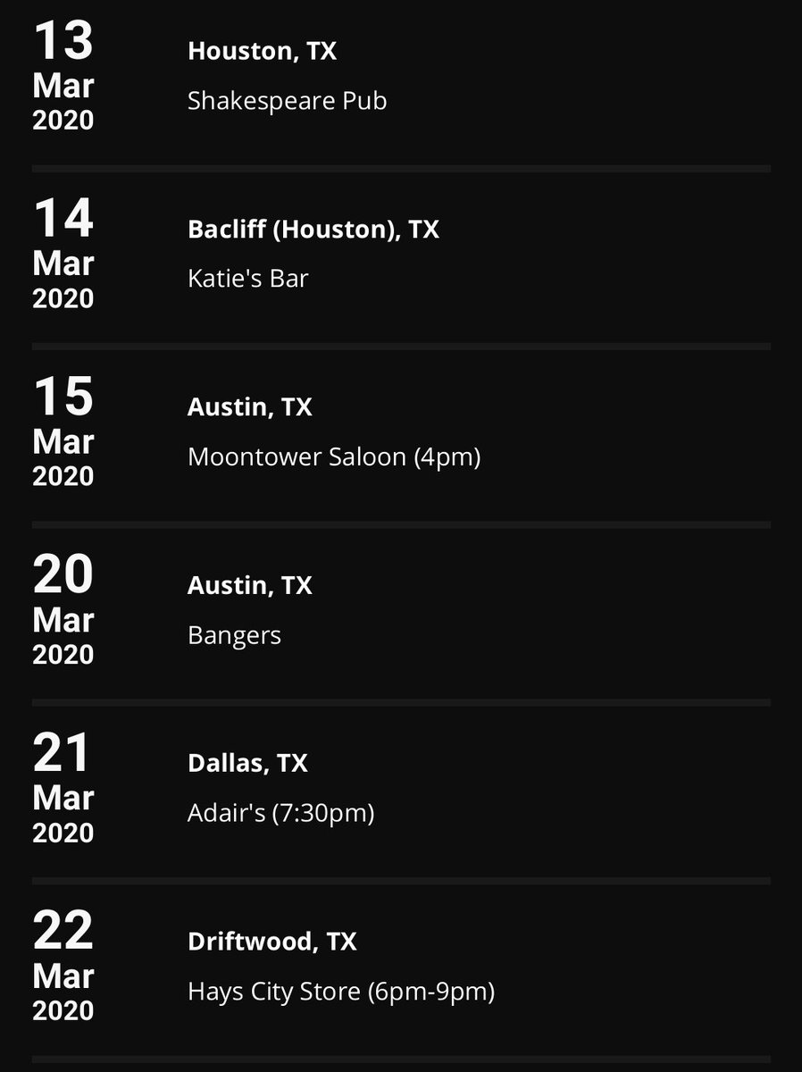 GaryDCain's tweet photo. Busy weekends coming up! #ATX #Austin #Bacliff #Houstonmusic #texasblues #dallasmusic #DFW #Dallas #Austinmusicscene #DriftwoodTX #livemusic https://t.co/ynXC35oj5o