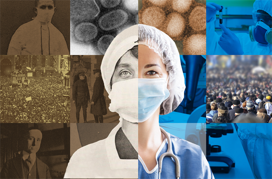 In 1918, a pandemic outbreak swept the world. Hospitals were overwhelmed. Our 2018 story looked back on what we'd learned and how prepared we'd be for the next pandemic. pennmedicine.org/news/publicati…