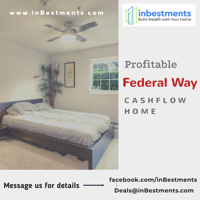 Inbestments_Usa's tweet photo. Can you find a #property in #FederalWay where the rent covers your #mortgage?
Here is one such home. 💬 Message us here for more details.
#HOA #downtown #uptown #Seattlehome #Seattlerealestate #Seattlehomeforsale #Seattlerealty #Seattlelife #Seattleliving #Seattlehomeforsale https://t.co/YlkQ78eWH4