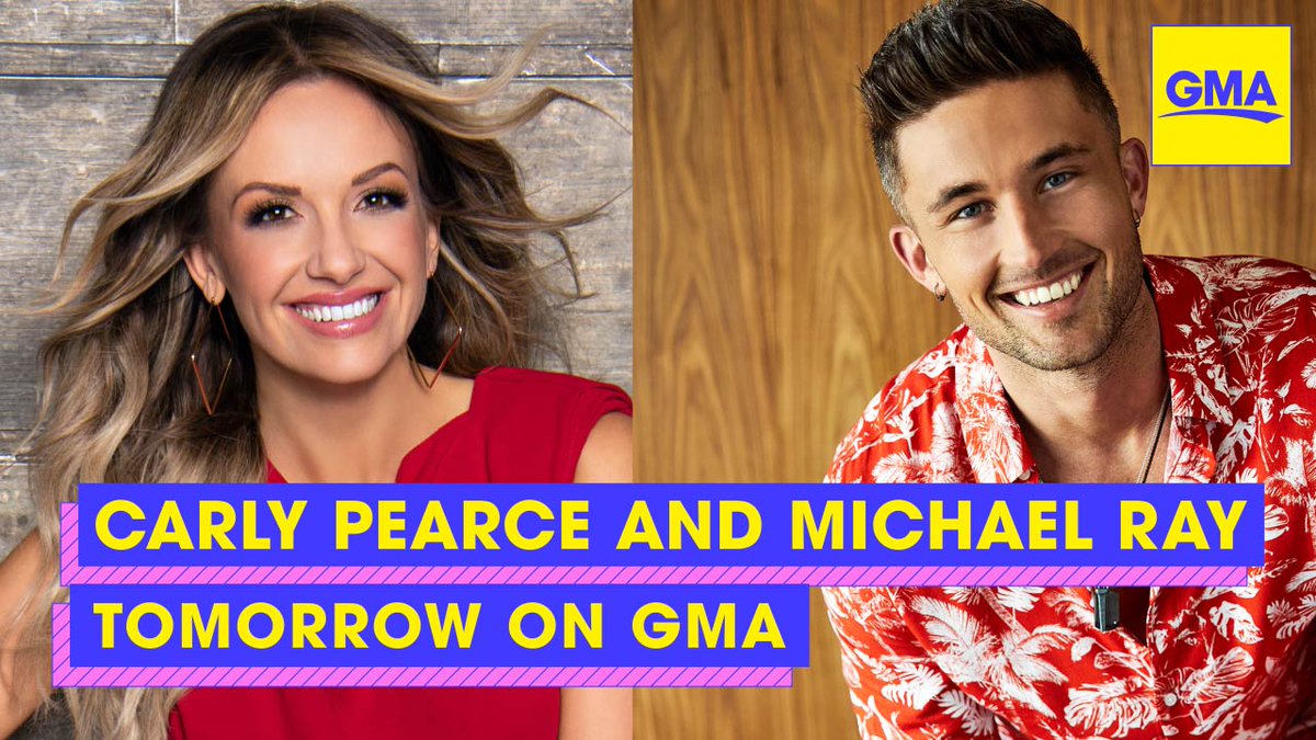 TOMORROW ON <a href="/GMA/">Good Morning America</a>: <a href="/carlypearce/">Carly Pearce</a> and <a href="/Michaelraymusic/">Michael Ray</a> are performing their brand new duet #FinishYourSentences LIVE in Times Square!