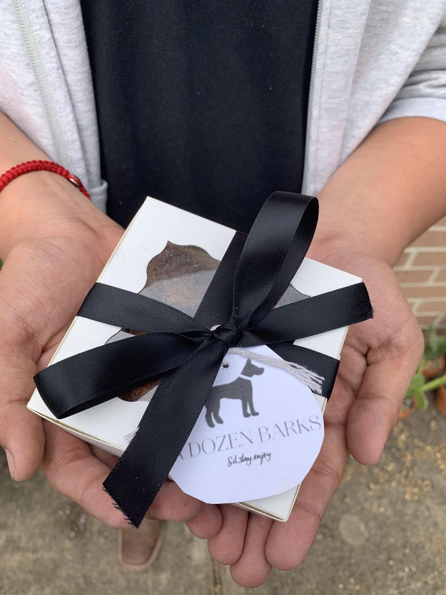 Lehmanffa's tweet photo. “A Dozen Barks” is a student owned business selling gourmet dog treats handmade with quality ingredients! Support these entrepreneurs and buy some treats for your pooch! #AgProjects #entrepreneurship https://t.co/hJTEd82qiB