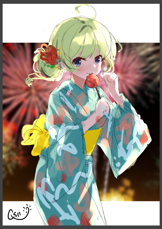 「?? 」|Qs11＿ISF10 C-38(＊´v`＊)ノ ＜✲*ﾟのイラスト