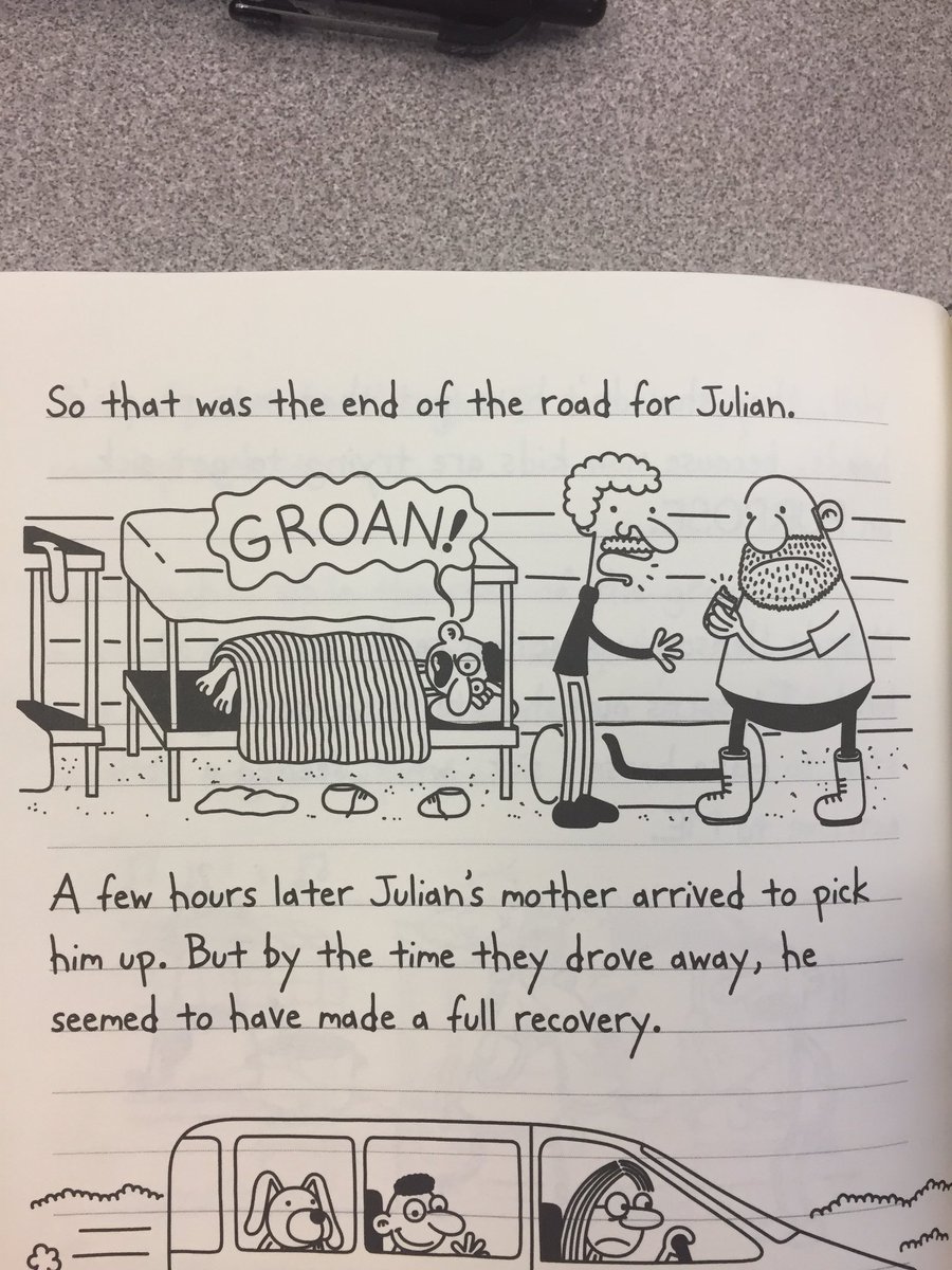 MijoWhite77's tweet image. Even Diary of a Wimpy Kid contains figurative language...who knew?!? Can you spot it? @StpesElem @jenlloyd16 @NatalieGodwin @CCSElemEd @mellottahill1 #iteach4th #readersareleaders #litnccs #figurativelanguage