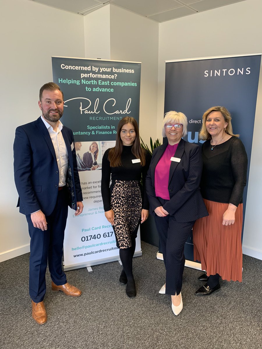 Great morning hosting the North East Credit Managers Forum <a href="/SintonsLaw/">Sintons LLP</a> The Cube with <a href="/PaulCardRecruit/">Paul Card Recruitment</a>  #creditmanagement  #trustinsintons #debtrecovery <a href="/Elliott1Caitlyn/">Caitlyn Elliott</a>