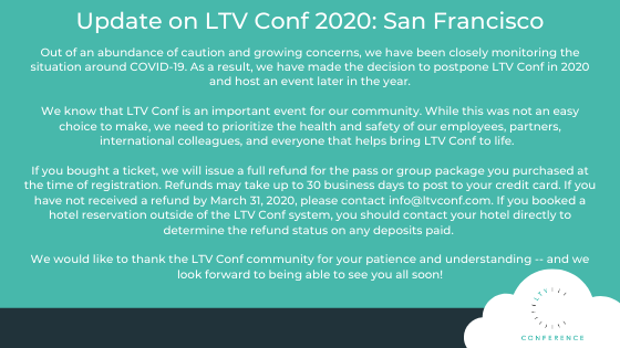 LTV Conf tweet media