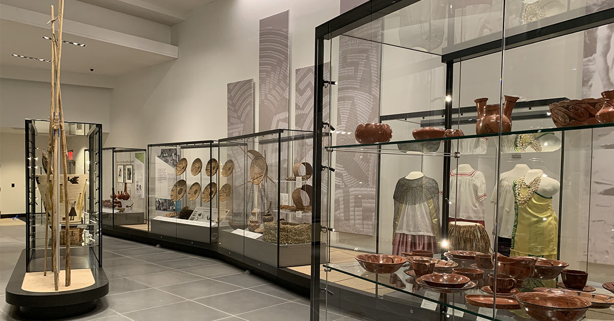 #ProjectUpdate | We recently completed an installation of 27 showcases with our American partner, <a href="/kubikmaltbie/">kubik maltbie</a>, at the HuhuGam Heritage Center. The center pays tribute to the Gila River Indian Community and ensures the preservation of the Akimel O’otham and Pee Posh Cultures.