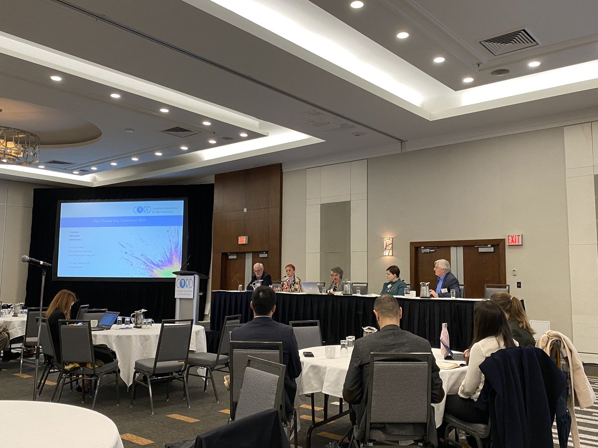 SimplyKristyD's tweet photo. Another very interesting and insightful panel on the process of bringing rare disease drugs to Canada. As a rare disease patient and patient advocate, hearing where Canada is at is concerning to say the least. @raredisorders #RDD2020CANADA #Canada4rare https://t.co/R0Y7TpLQA3