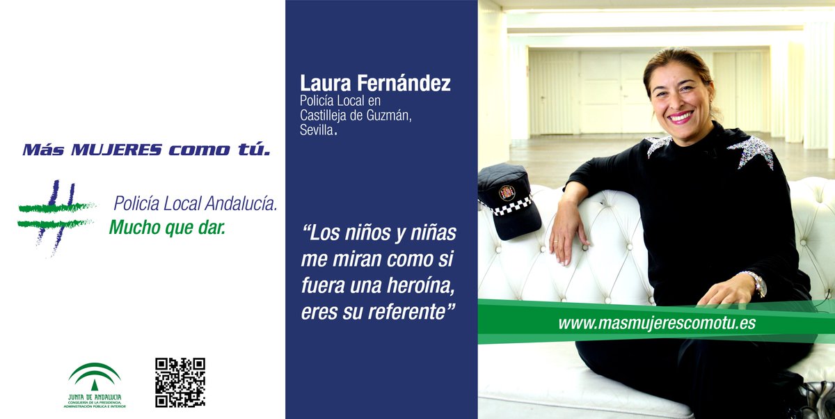 masmujerescmtu's tweet photo. Laura Fernández trabajaba de periodista, pero sentía que le faltaba algo. Ella tenía claro que quería ser policía. Ahora lleva 13 años ejerciendo una profesión que le apasiona…#másmujerescomotú #muchoquedar #policía #andalucía #mujer #igualdad #masmujeres #sevilla #hoy https://t.co/wfCe4oT9mn