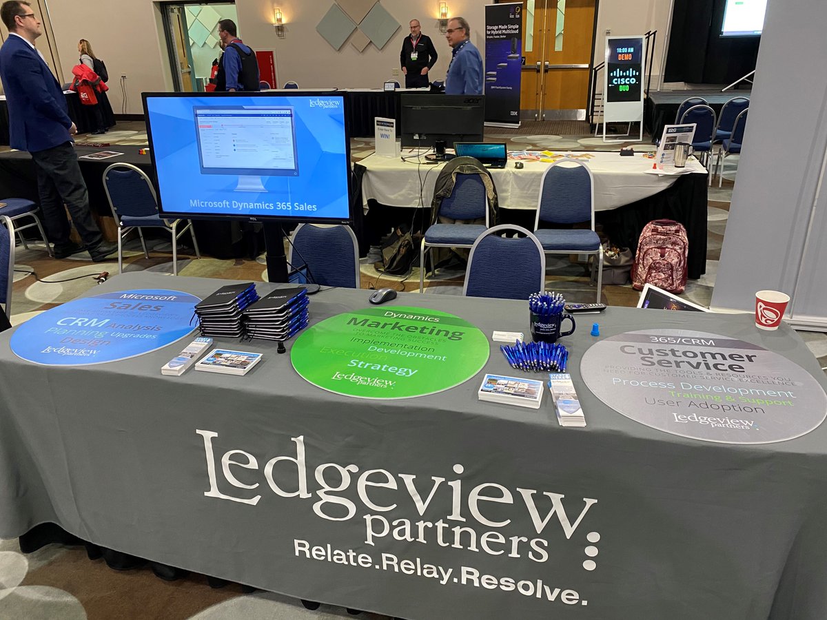 ledgeviewcrm's tweet image. Ledgeview is here at @EDCI_IT&apos;s #TasteofTechnology Event at the Oshkosh Convention Center! Come and say hello to us. 👋