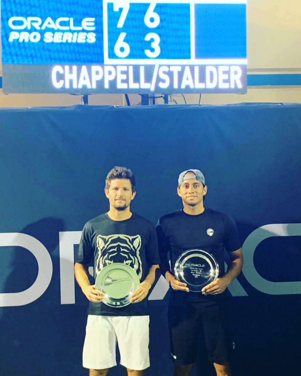 Campeón 🏆

<a href="/nicobg15/">Nicolas Barrientos</a> se llevó el título del M25 de Las Vegas en dobles y le entregó el primer trofeo de dobles para el tenis colombiano masculino en 2020