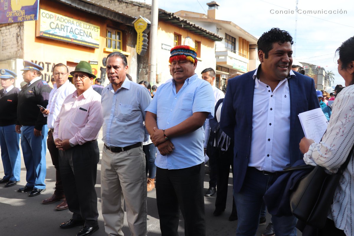 CONAIE_Ecuador's tweet photo. #8M2020
La CONAIE presente con @jaimevargasnae en la Gran Marcha por la reivindicación de los derechos justos, equitativos y en igualdad de condiciones. En representación de Mujeres CONAIE participa la compañera Carmen Suquilanda
#SomosConaie #marchamosjuntas #VivasNosQueremos https://t.co/mkVa072CiO